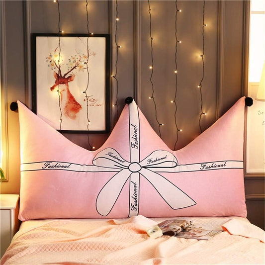 Cushion/Original Reading Crown Bedside Large Backrest Upholstered Headboard Reading Backrest Simple Headboard Positioning Support Pillow Removable Sofa Pillow Bed Head CushionA-60x40