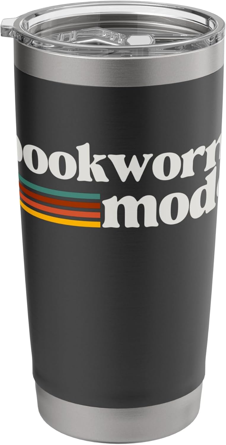 Bookworm Mode Women Reading Books Stainless Steel Insulated Tumbler