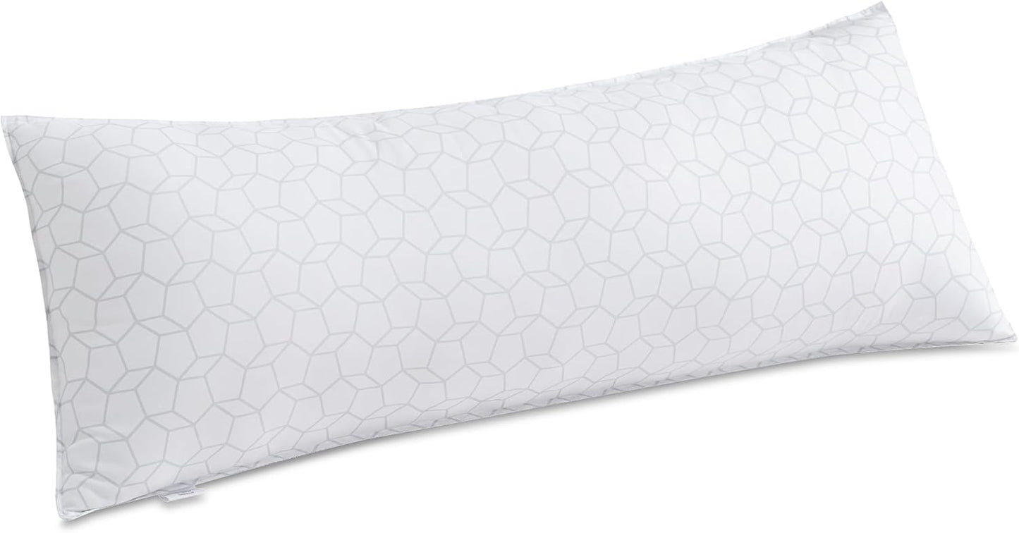 Oubonun 21x54 Full White Body Pillow for Adults, Big Long Bed Pillow for Sleeping, Premium Firm Body Support Pillows for Side Sleepers