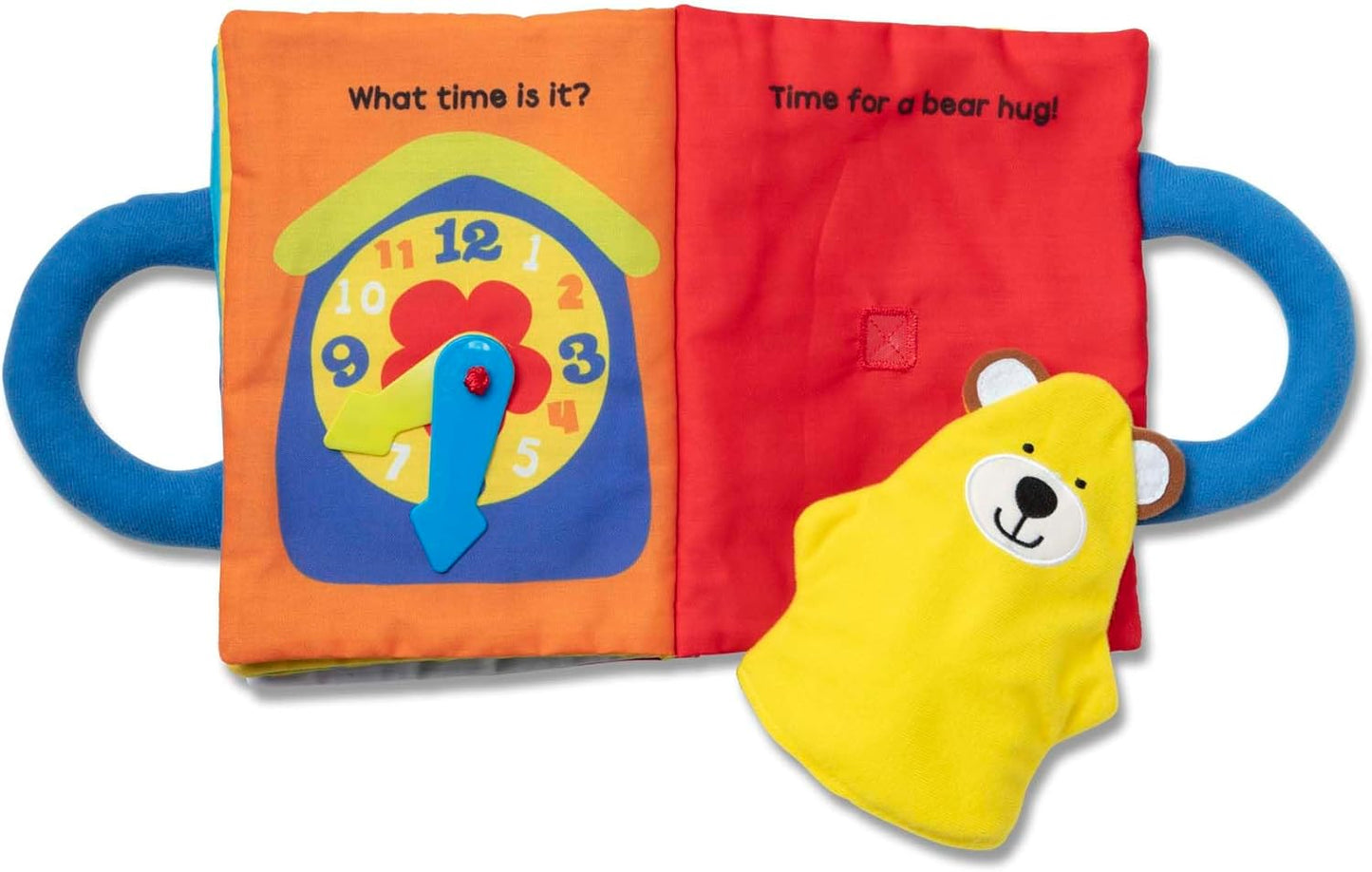 Melissa & Doug K’s Kids My First Activity Book 8-Page Soft Book for Babies and Toddlers Early Learning Developmental Plush Soft Activity for Babies and Toddlers