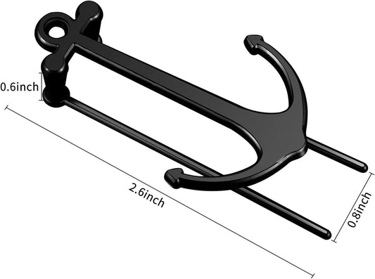 2 Pieces Bookmarks Creative Anchor Bookmark Metal Page Holder for Reading Students Teachers Graduation Gifts Office Supplies