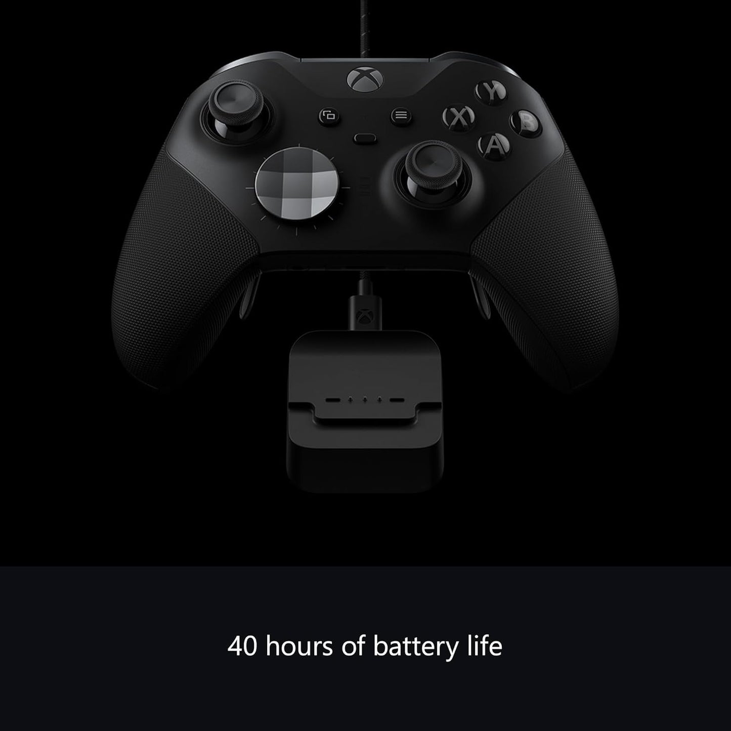 Xbox Elite Series 2 Core Wireless Gaming Controller – Black – Xbox Series X|S, Xbox One, Windows PC, Android, and iOS