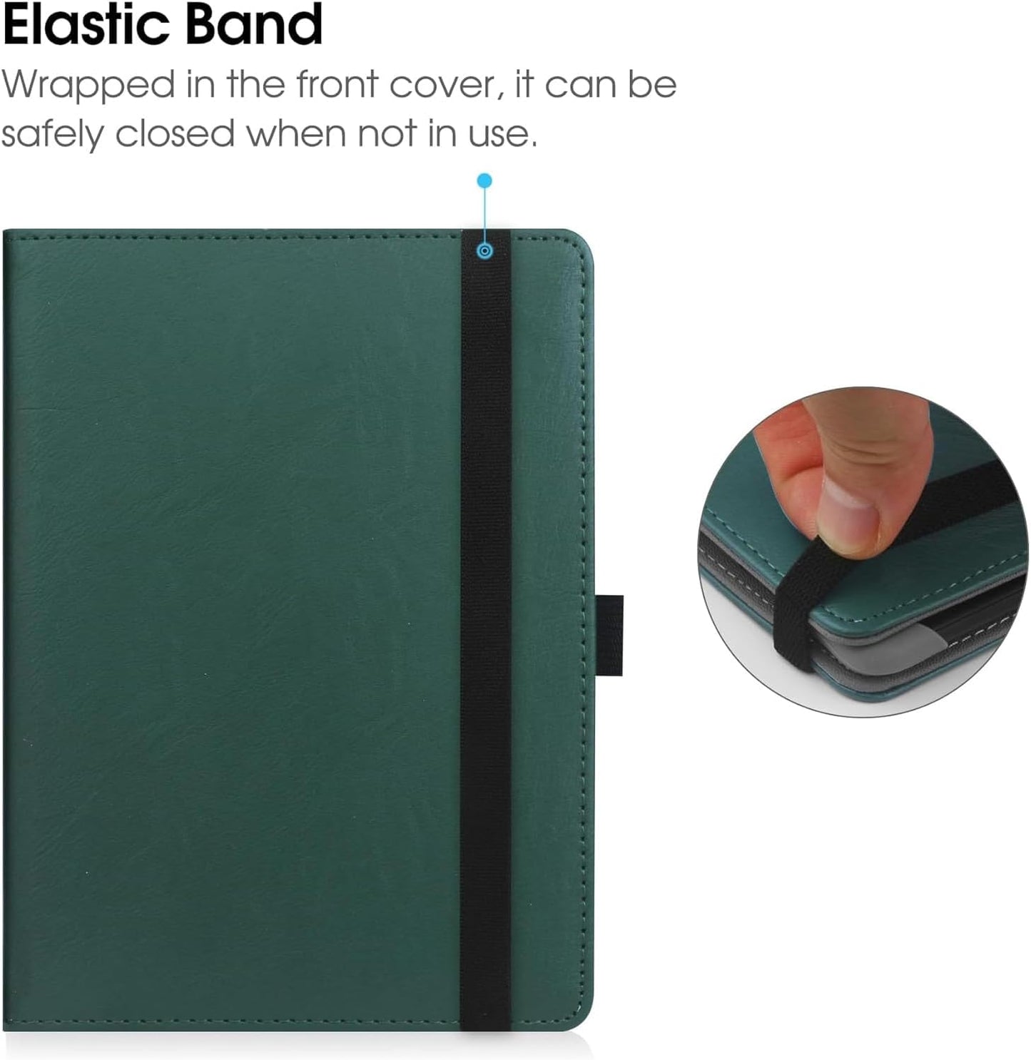 Universal Case for 6-6.8-7 inch eReaders, Paperwhite Case with Hand Strap Compatible with All 6" 6.8" 7" Paperwhite 2024/Paperwhite 2023/ Signature Edition Kobo E-Book