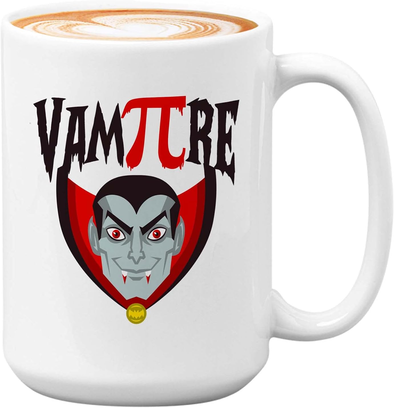Bubble Hugs Math VamPIre Mug White 15 Oz - Funny Reading Book Lovers Literary librarian Halloween Reader - Hellowin, October, Costume, Cospla Horror, Ancient, Festival, Holida Decoration Ideas,
