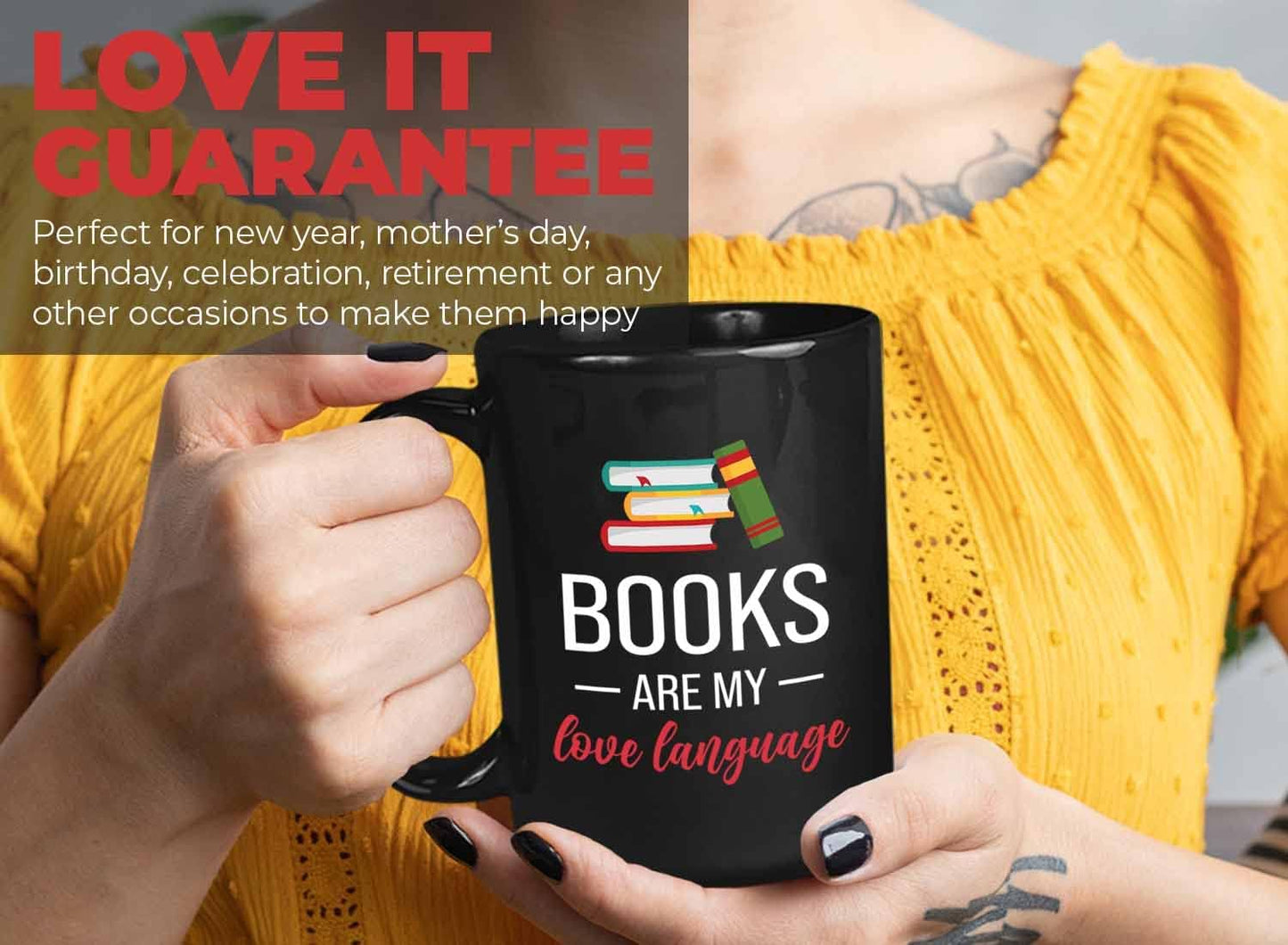 Bubble Hugs Book lovers Coffee Mug 15oz Black - Books My Love - Author Writer Library Library Editor Introvert Book Lovers Cat Lover Chill Relax Bookworm Reading