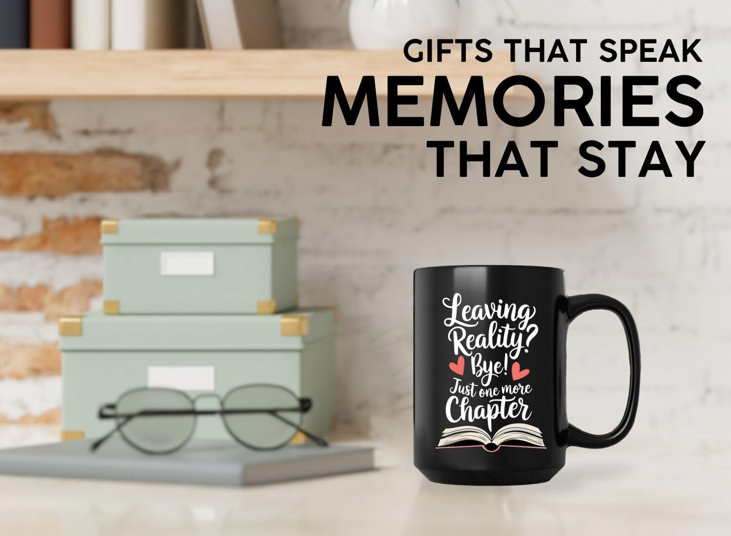 Book Lovers Coffee Mug 15oz Black -Leaving Chapter - Gift for Book Club Bookworm Bookish Reading Nerdy Avid Readers Women