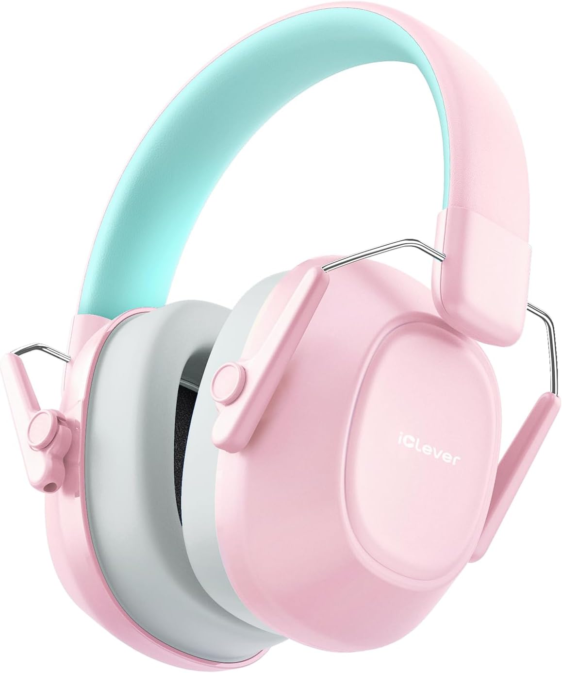 iClever Noise Cancelling Headphones for Kids Adults, SNR 29dB Safety Noise Reduction Ear Muffs for Autism Sensory &Concentration Aid, Ear Hearing Protection for Fireworks/Event/Monster Truck/Concert