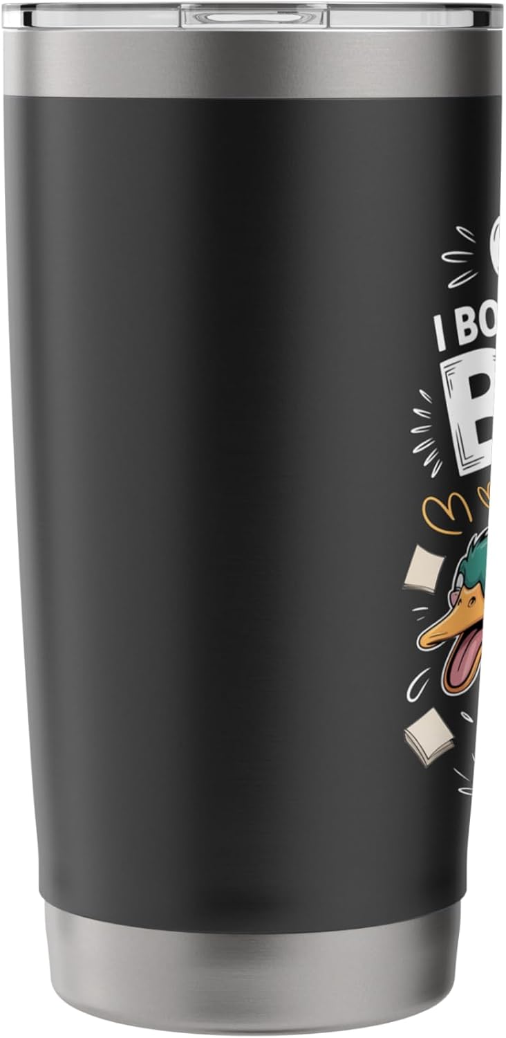 Oops I Bought Another Book Library Reader Bibliophile - Stainless Steel Insulated Tumbler