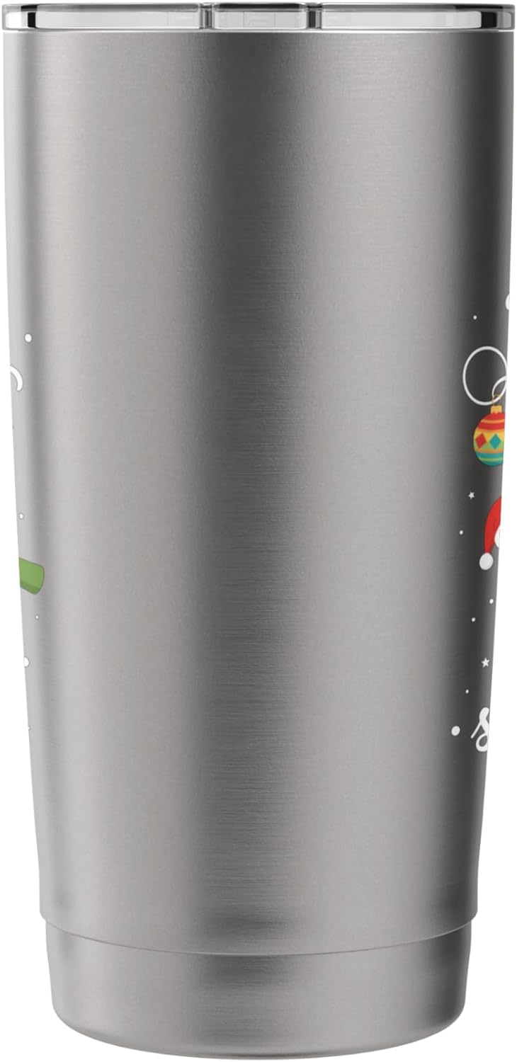 Merry Slothmas Sloth Christmas Holiday Cute Jungle Animal Stainless Steel Insulated Tumbler