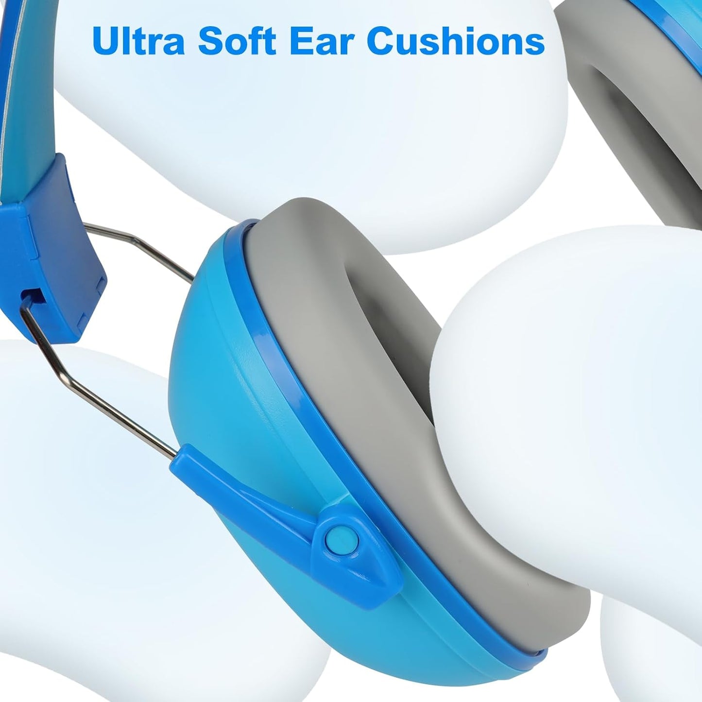 Floriogra 2 Pack Noise Cancelling Headphones for Kids, Kids Ear Protection 28dB SNR Noise Reduction Ear Muffs for Children/Toddler,Noise Cancelling Hearing Protection For Fireworks/Monster Truck