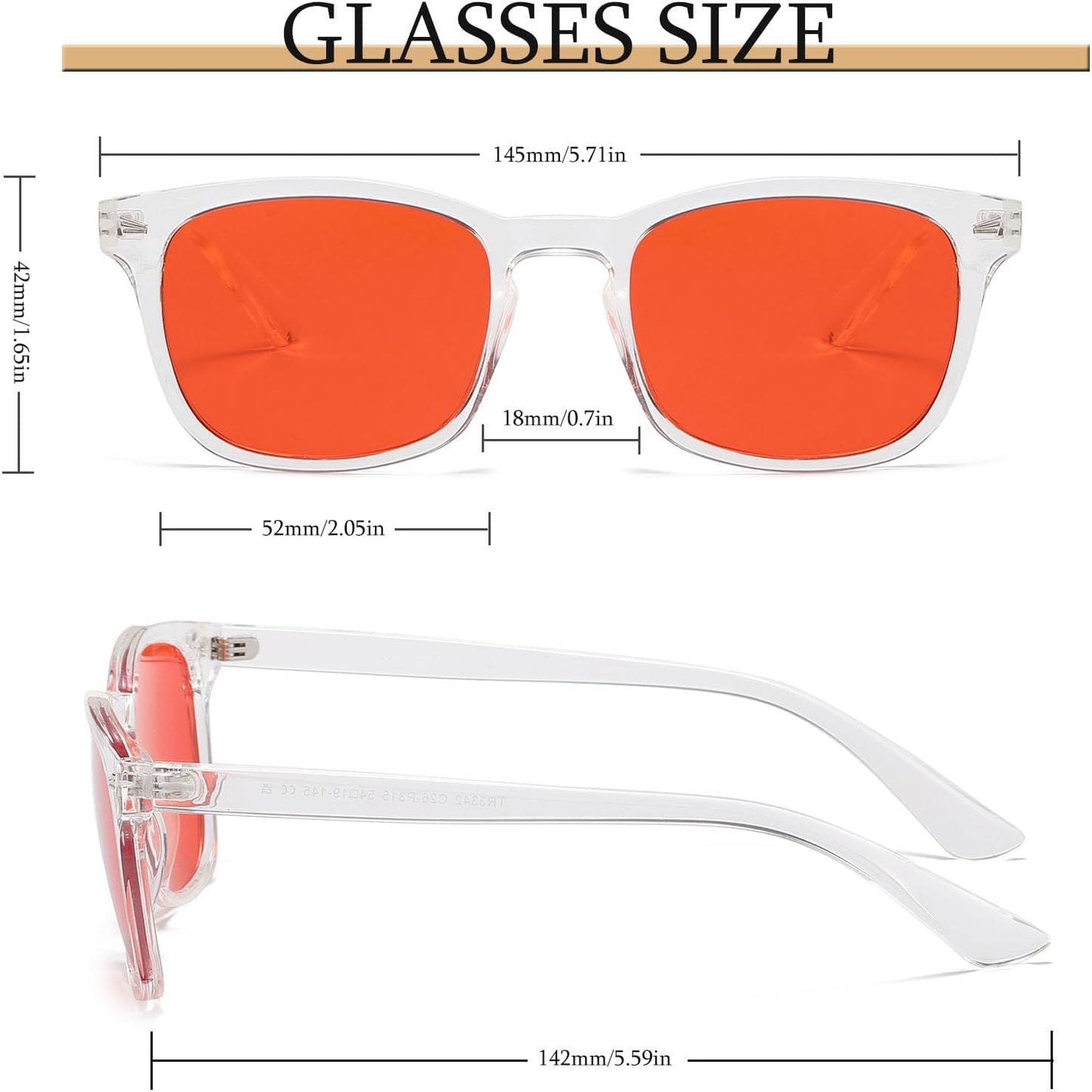 Blue Light Blocking Glasses Amber Gaming Glasses for Women Men Gaming Computer Glasses for Better Sleep/Eyes Strain