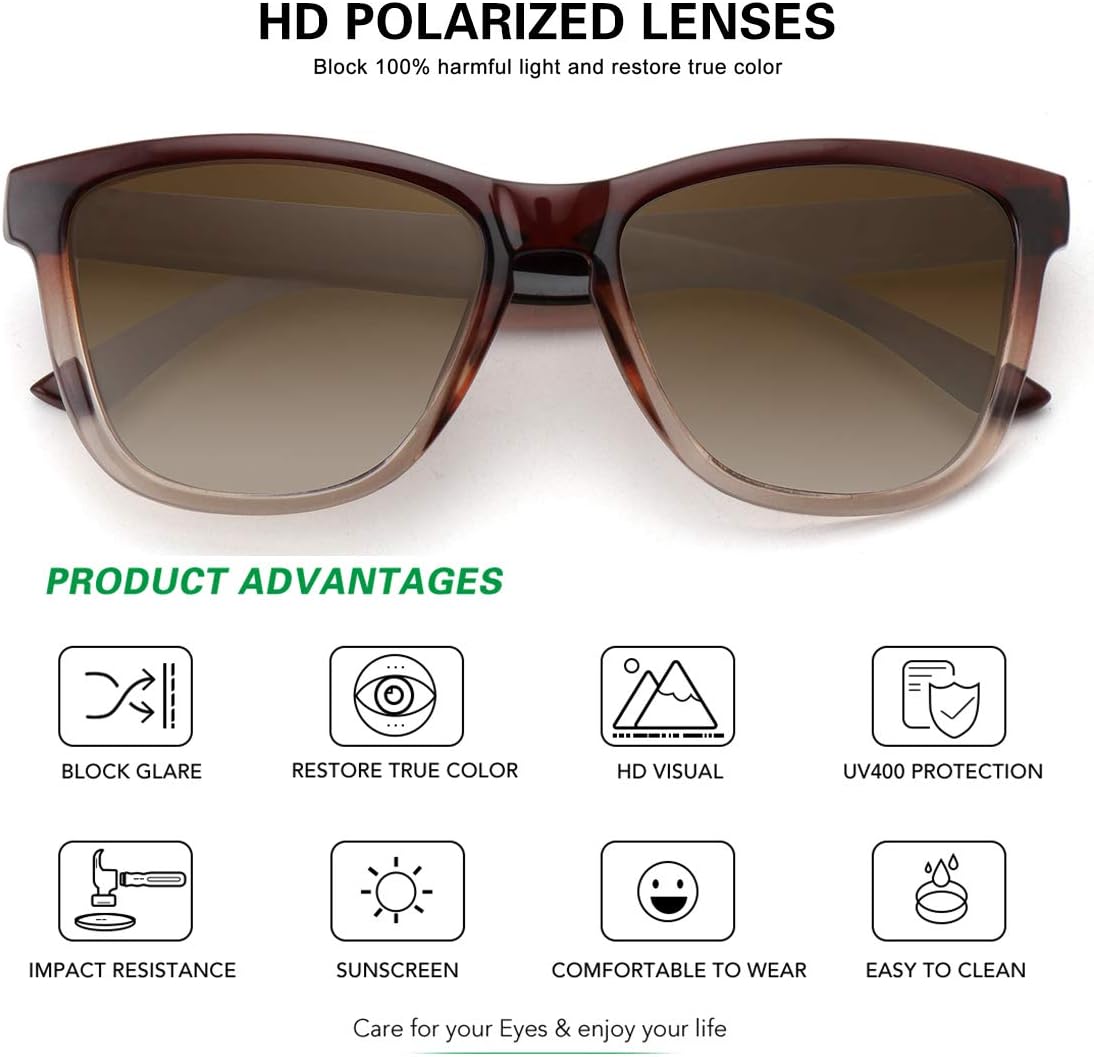 MEETSUN Polarized Sunglasses for Women Men Classic Retro Trendy Designer Style