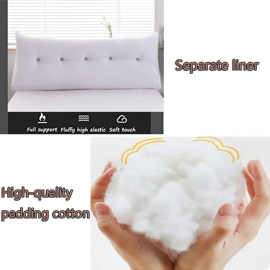 Triangular Reading Pillow/Long Headboard Pillow Cushion Wedge Reading Bed Pillow Triangular Headboard Backrest Fleece Positioning Support Cushion for Dormitory Sofa Bed
