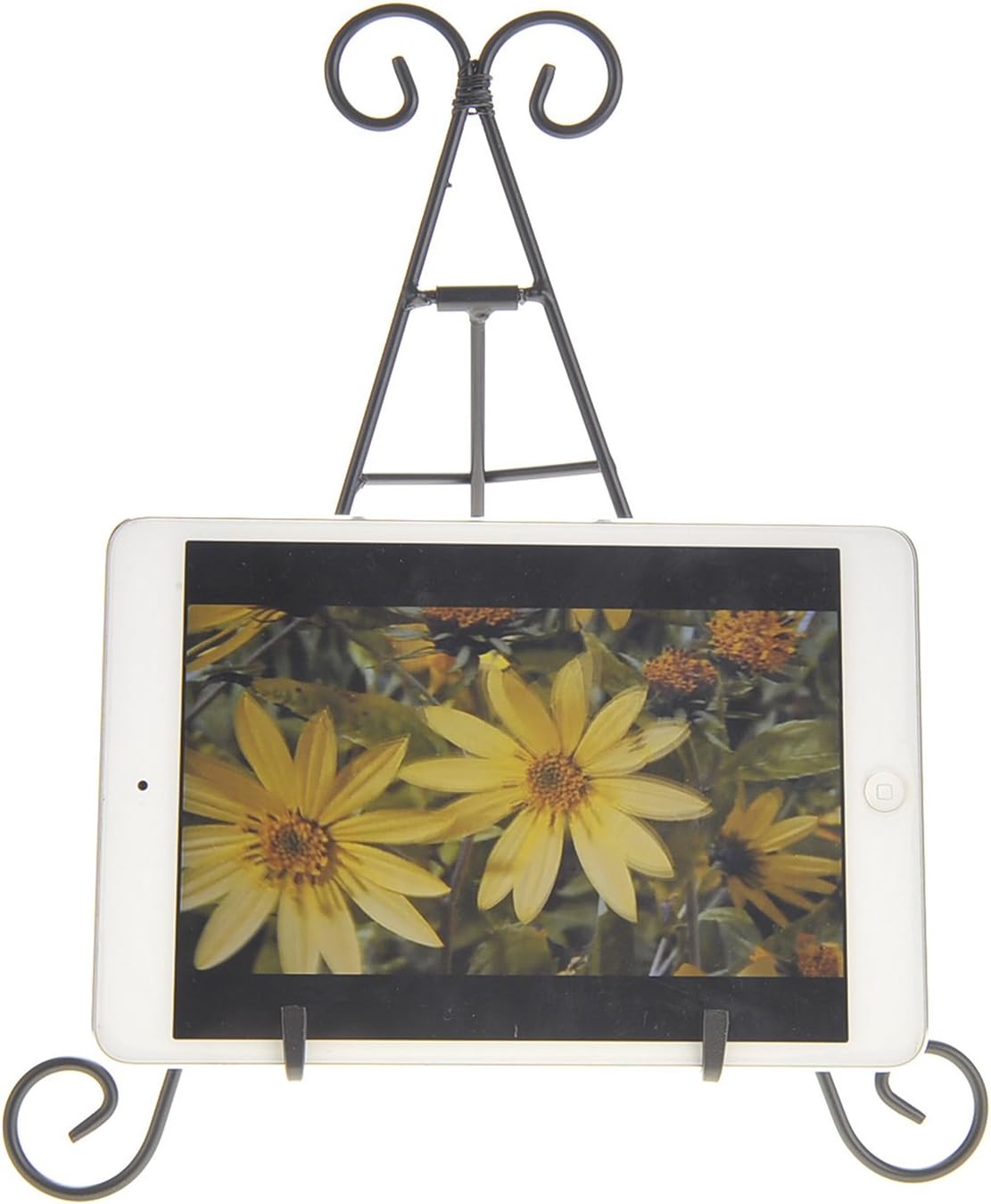 PowerTRC 12" Iron Display Stand for Holding Pictures, Books, Plates, Art, and More