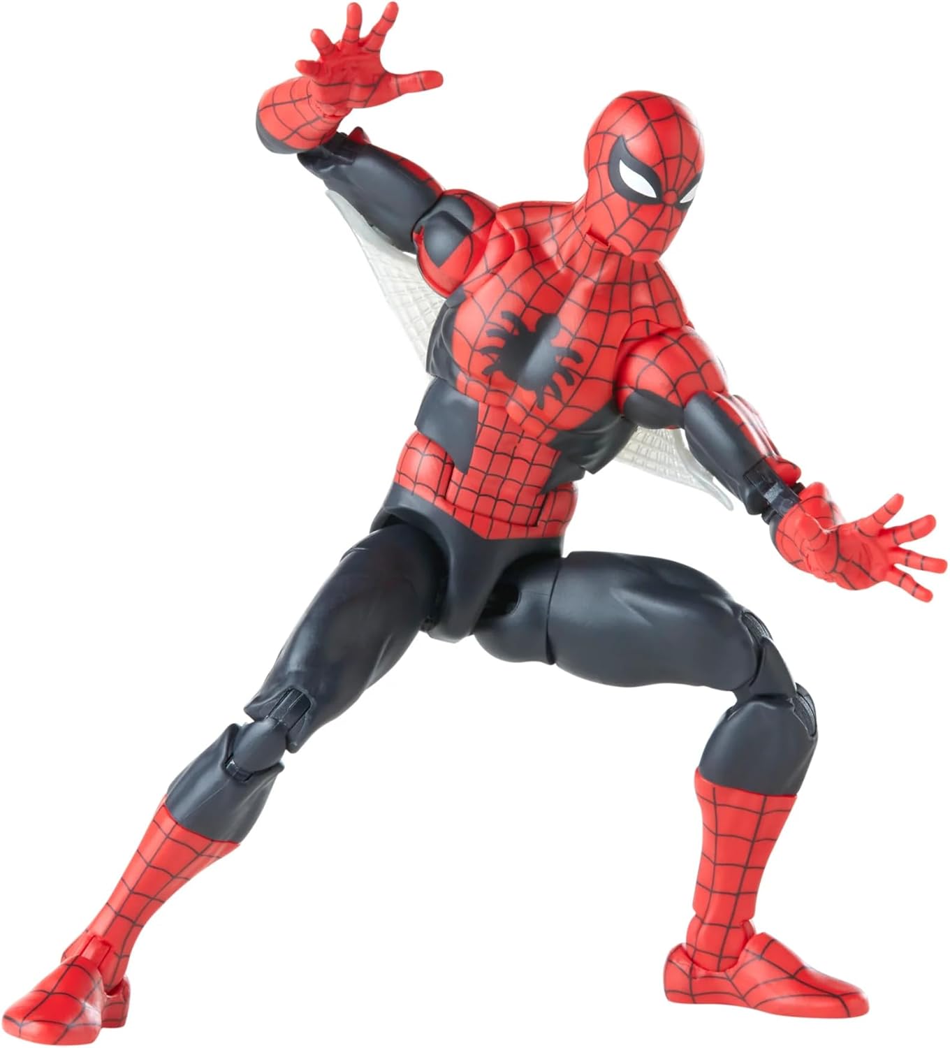 Spider-Man Marvel Legends Series 60th Anniversary Amazing Fantasy 6-inch Classic Comics Action Figures for 4+ Years, 9 Accessories