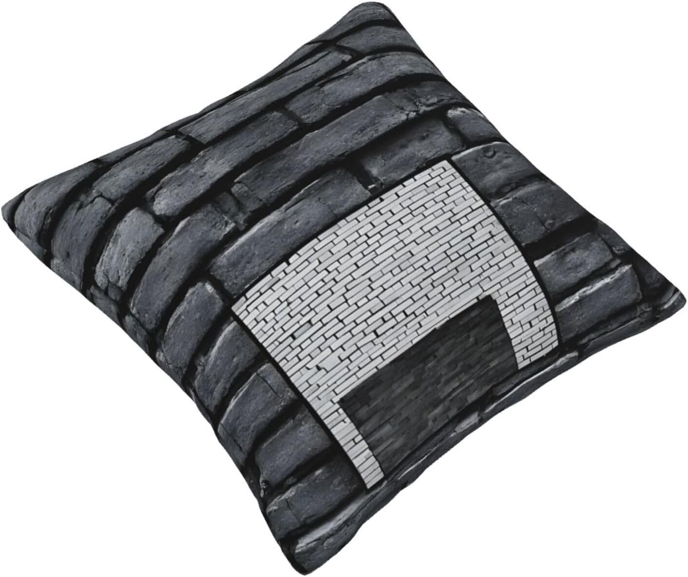 All-Season Square Pillow Covers 18"X18", Abstract Gray, Decorative Throw Pillow Covers for Sofa Bed Couch, Hidden Zipper Cushion Cover, Square Lumbar & Accent Pillowcases for Home Decor