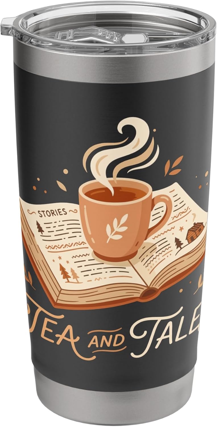 Stories Tea And Tales Still Read Childrens Books Reader Stainless Steel Insulated Tumbler