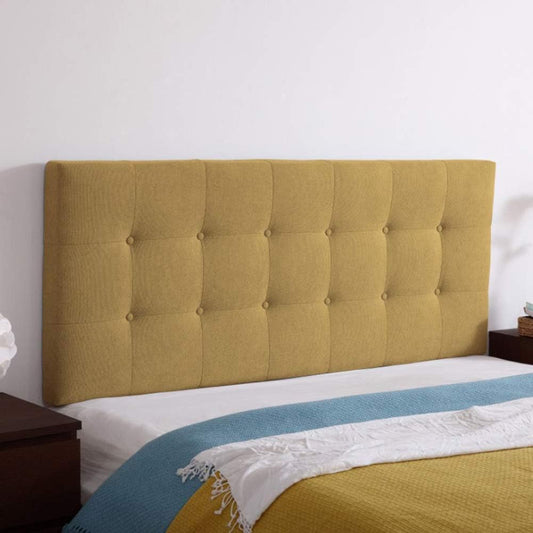 Upholstered Headboard Bed Backrest Cushion Bedside Reading Pillow Back Cushions Pads 6 Colours 8 Sizes (Colour: Gray Size : 200 x 72 x 8 cm) (Yellow 90 x 72 x 8 cm)