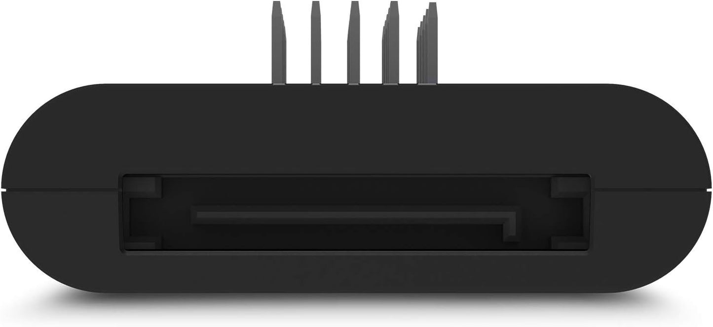 NZXT Internal USB Hub 3 - Expands 4 USB 2.0 Ports - Sleek Multifunctional Design - SATA Power Connection - Plug and Play
