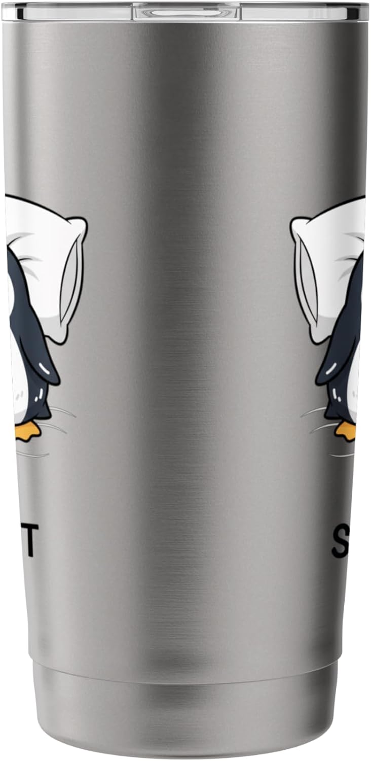 Penguin Favorite Sleepshirt Sleepwear Funny Seacre Stainless Steel Insulated Tumbler