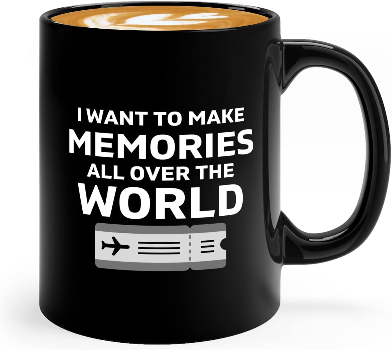 Journalist Coffee Mug 11oz Black -All Over the World - Reading Lover Book Club Gift Author Appreciation Writer Journalism Novelist Scriptwriter