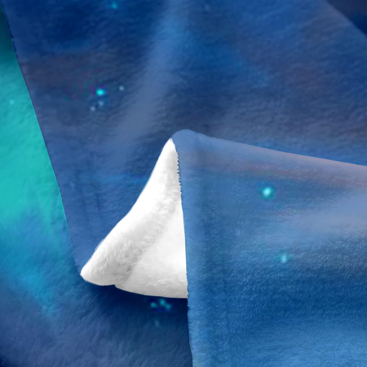 Erosebridal Penguin Throw Blanket for Kids Boys Girls 3D Penguin Print Fleece Blanket Twin 60X80 Cute Antarctic Animals Fuzzy Blanket Teal Blue Sky Flannel Blanket Iceberg Galaxy Landscape Blanket