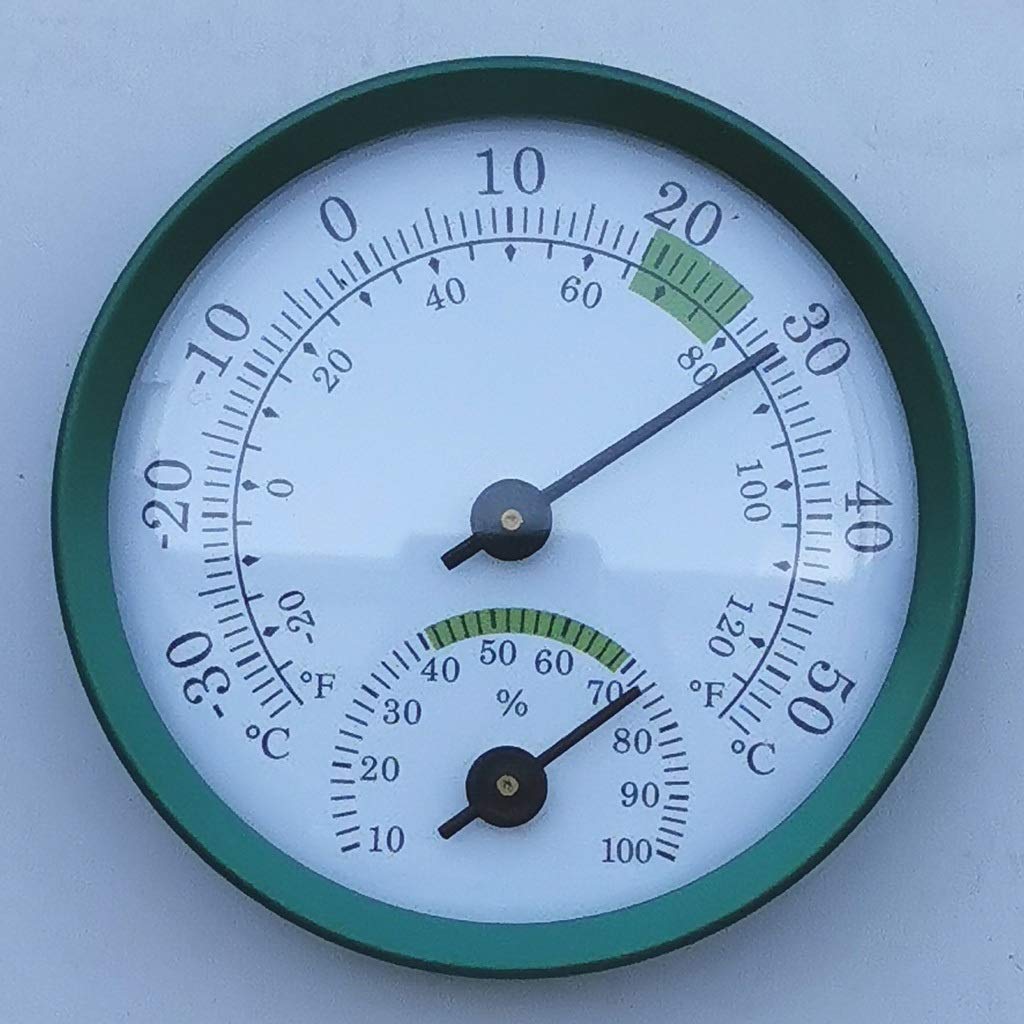 Household Wall Mount Thermometer Hygrometer Mechanical no Battery Mini Temperature Humidity Meter Gauge
