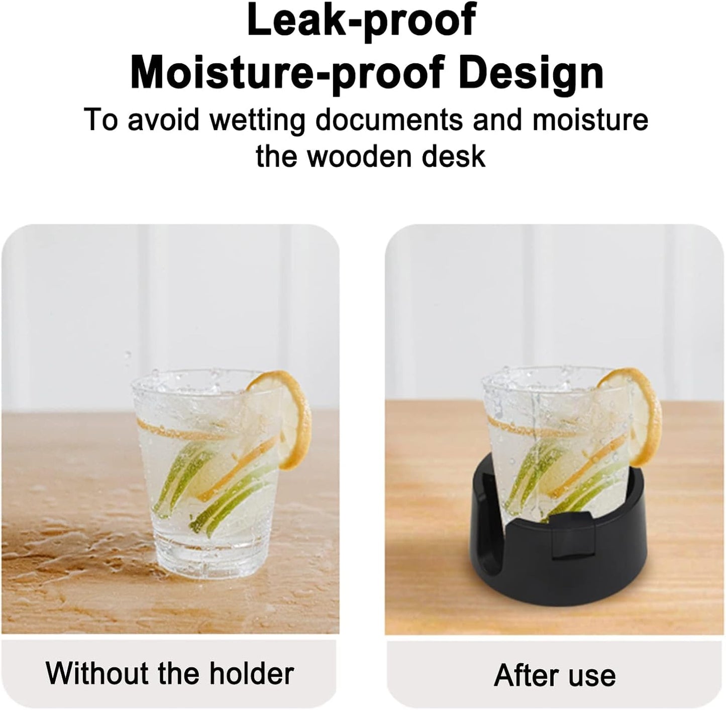 Adjustable Drink Holder Desk Cup Holder with Anti-Slip Base Perfect for Table Use Multi-functional Cup Holders for Drinks Ideal for Home Office Study Durable and Stable Design Desk Accessories (Black)