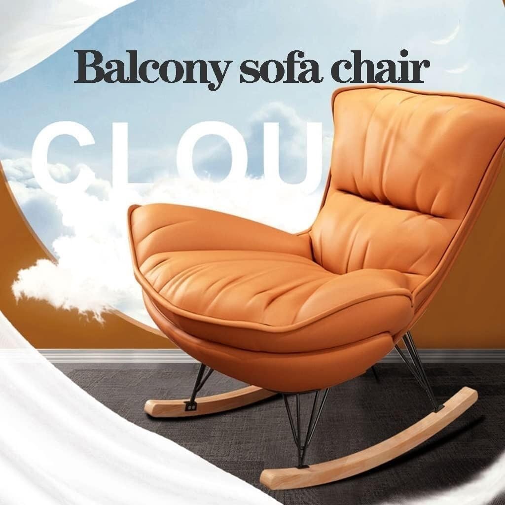 LSLYTQ Glider Rocker Chair with Ottoman - rfect Rocking Chairs for Living Room, Bedroom, Offices - Comfy Armchair for Reading, Relaxing - Lounge Side Chairs with Ottoman by [Brand]
