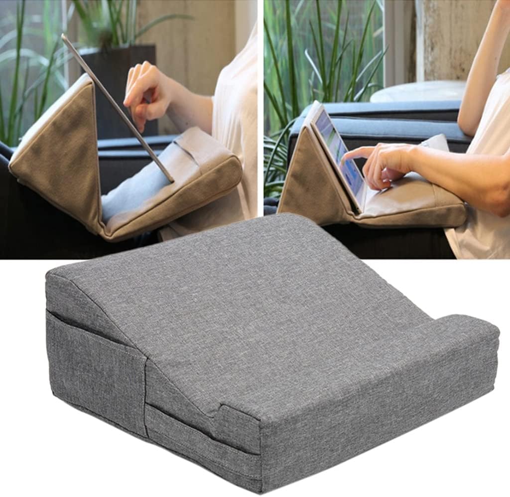 Non Slip Support Cushion Rest Laptop Stand Tablet Pillow Easy Use Book Reading Home Solid Gift Multifunctional Holder