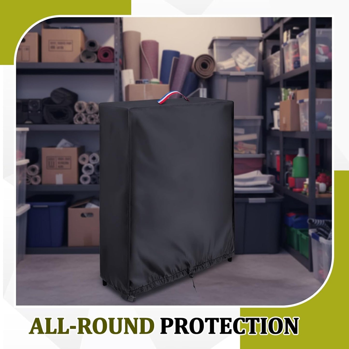 Collapsible Wagon Cover, 20''L x 7" W x 28''H Outdoor Foldable Wagon Cover Waterproof Heavy Duty 420D Oxford Cloth with Adjustable Straps for Folding Garden Cart, Strollers, Utility Carts