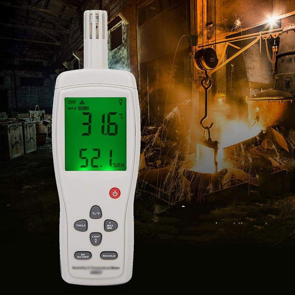 Room Thermometer - Handheld and Hygrometer Precision Digital Home Indoor