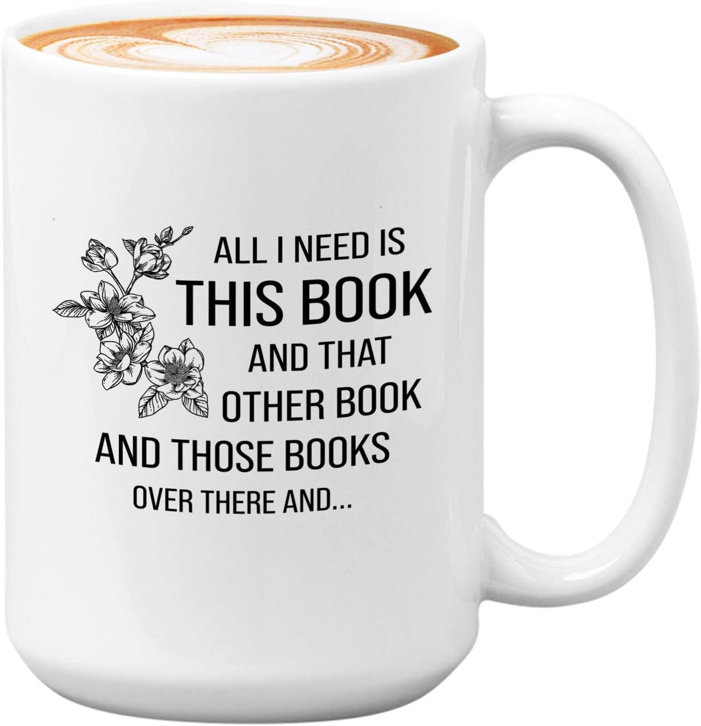 Bubble Hugs Book lovers Coffee Mug 15oz White - I Need This Book - Author Writer Library Editor Introvert Lovers Cat Chill Relax Bookworm Reading