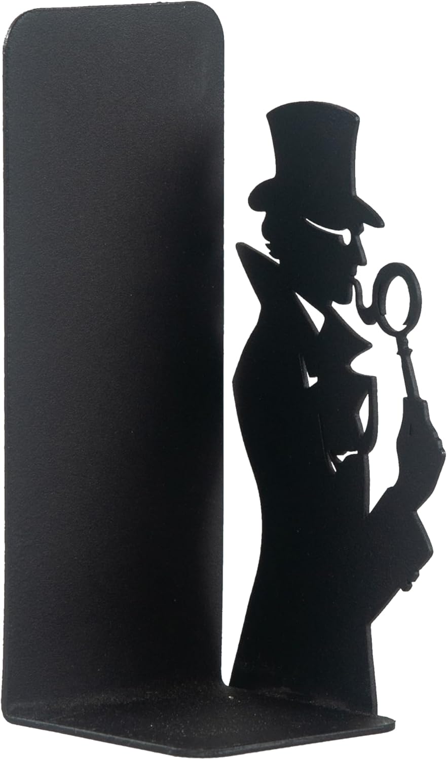 Sherlock Holmes and Arsene Lupin Decorative Metal Bookends, Detective Figure Bookends, Gift for Book Lovers,Best Gifts Kids, Super Heroes Book Stands, Cartoon Book Supports, Book Accessories