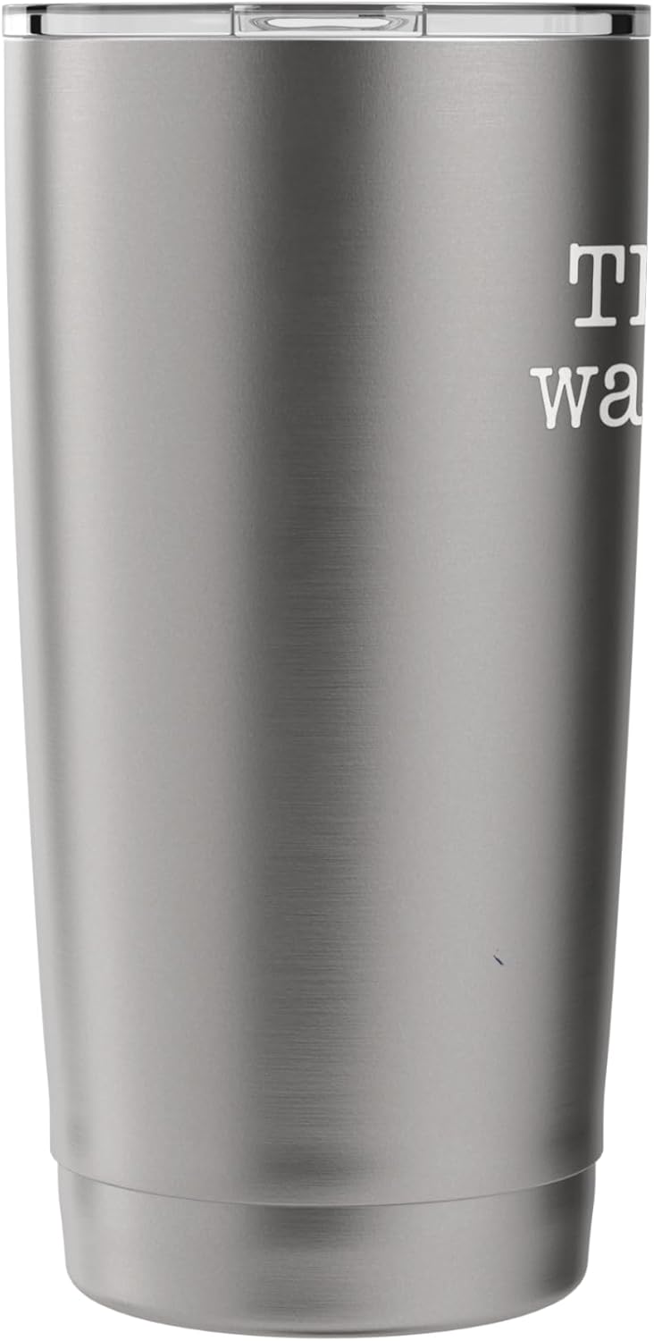 The Book Was Better Literature Reader Bookworm Stainless Steel Insulated Tumbler