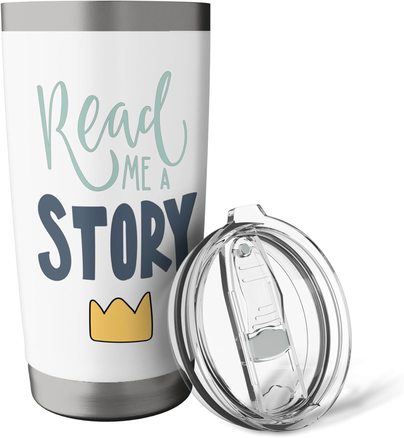 Read Me A Story Bedtime Moment For Kids And Parents Stainless Steel Insulated Tumbler