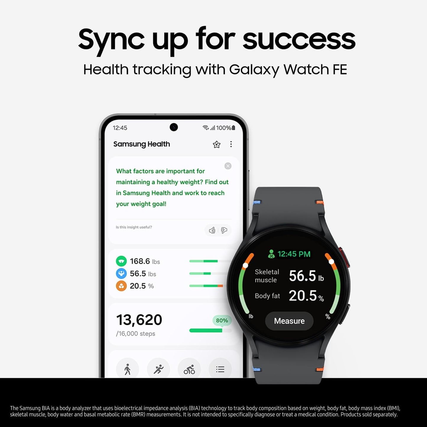 SAMSUNG Galaxy Watch FE 40mm LTE AI Smartwatch w/Fitness Tracking, BIA Sensor, Personalized HR Zones, Heart Rate Tracker, Sleep Monitor, 2024, Black [US Version, 1Yr Manufacturer Warranty]