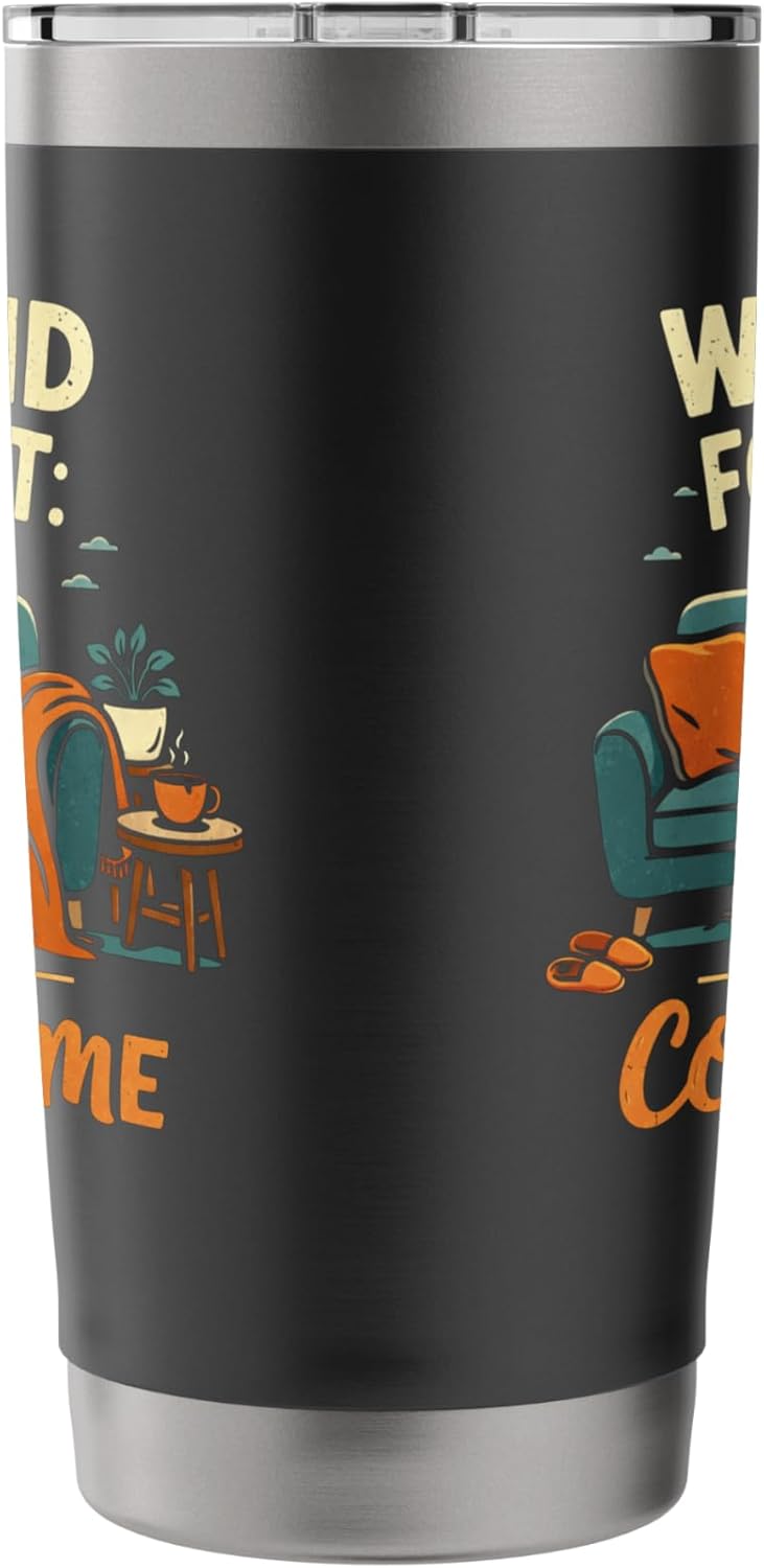 Weekend Forecast 100% Chance of Couch Time Funny Homebody Stainless Steel Insulated Tumbler