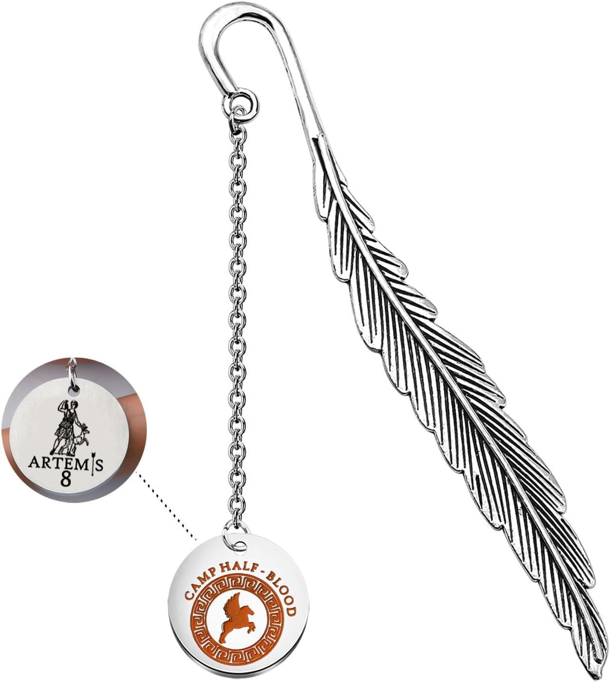 MAOFAED Greek Gods and Goddesses Bookmark for Book Lover, 2 Sides Engraving, Greek Mythology Gift