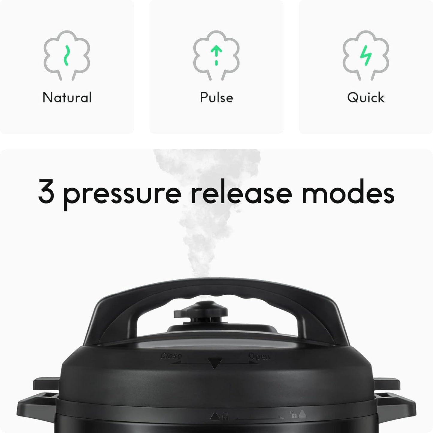 CHEF iQ Smart Pressure Cooker with WiFi and Built-in Scale - Easy-to-Use 10-in-1 Multicooker with 500+ Guided Recipes - Rice Cooker, Slow Cooker, Instant Meals for Foodies - 6 Quart - Family Size