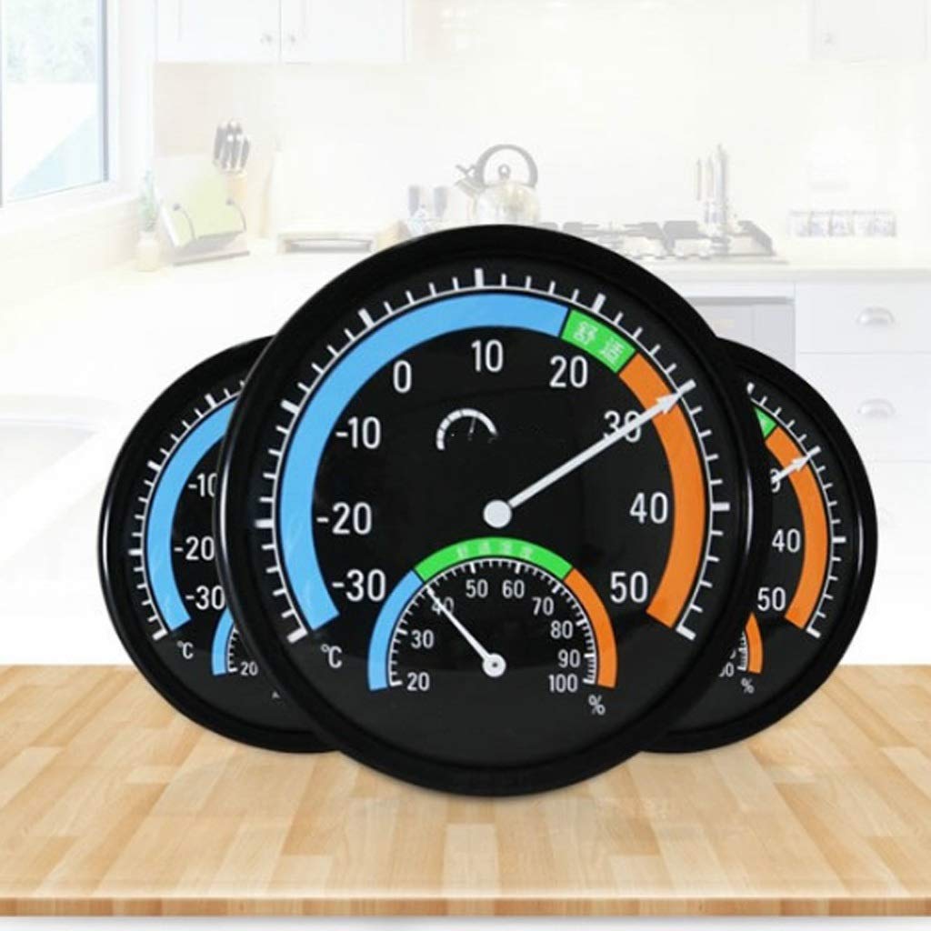High-Precision Disc Large Temperature and Humidity Meter Precision Thermometer Home Indoor and Outdoor Children's Baby Room