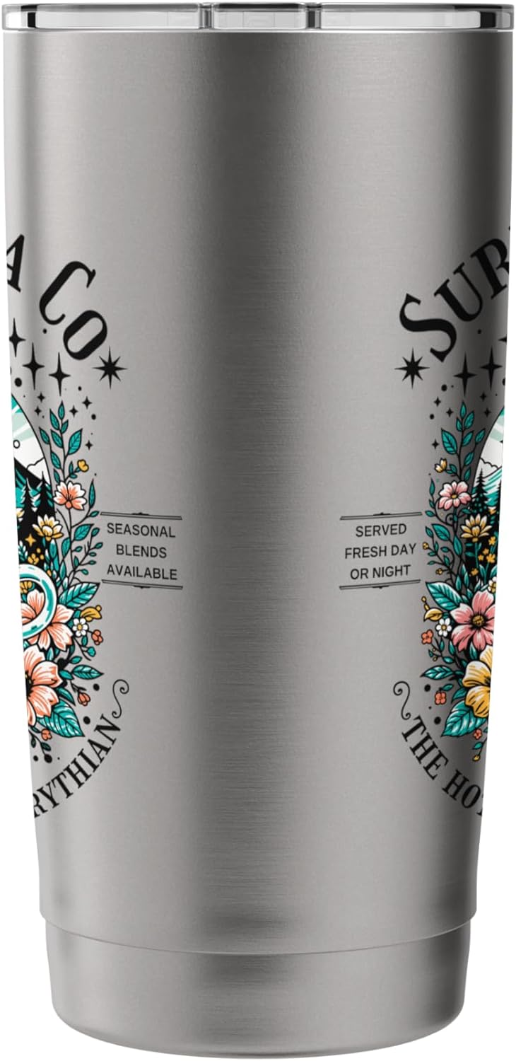 Suriel Tea Spicy Fantasy Romantasy Readers Booktok Bookish Stainless Steel Insulated Tumbler