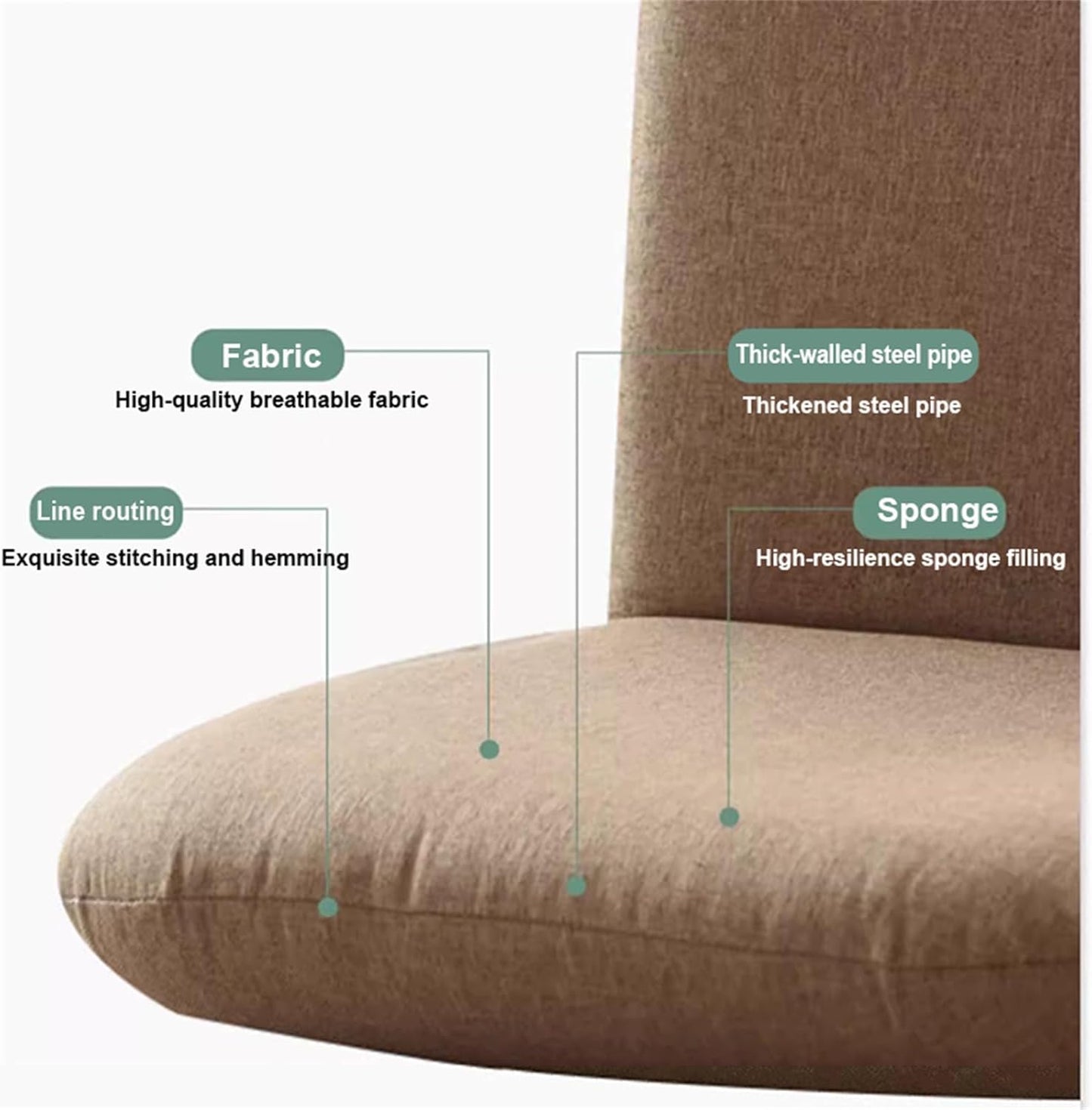 Floor Chair with Back Support 5 Adjustable Position Portable Floor Chair Folding Meditation Chair Ergonomic Lounger Sofa for Gaming Resting Reading,Coffee
