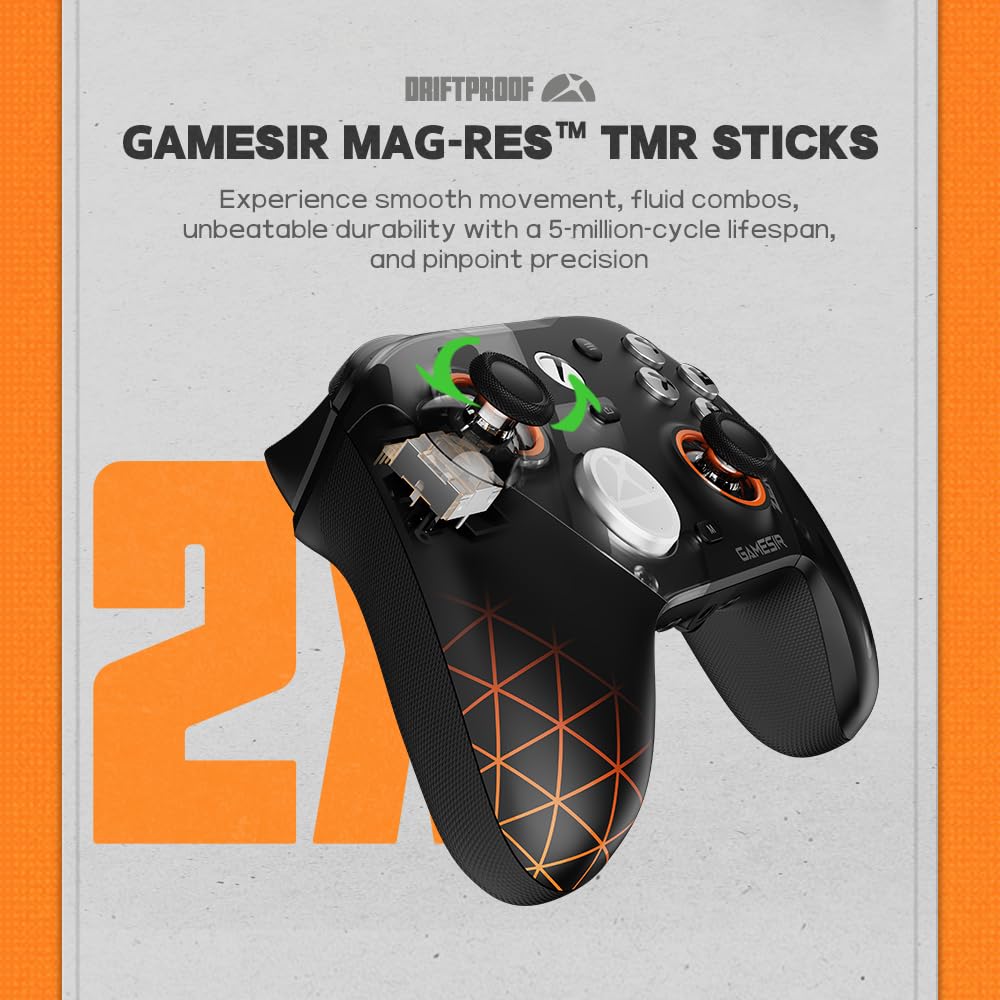 GameSir G7 Pro Wireless Gaming Controller - Officially Licensed for Xbox Series X|S, Xbox One, Windows PC & Android, TMR Joysticks, 1000Hz Polling Rate, Charging Station - Zenless Zone Zero Edition