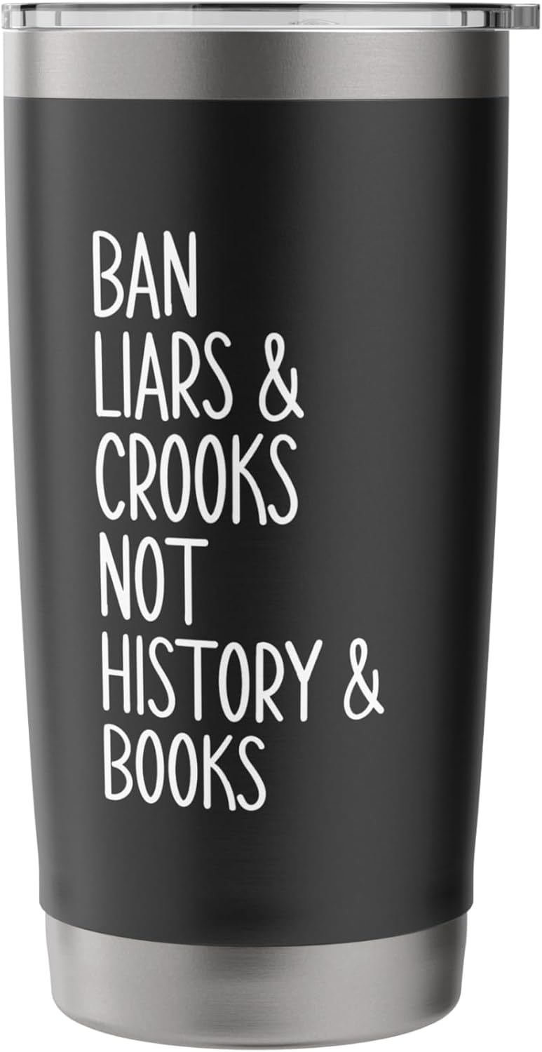 Reading Lovers I Read Banned Books Insulated Stainless Steel Stainless Steel Insulated Tumbler