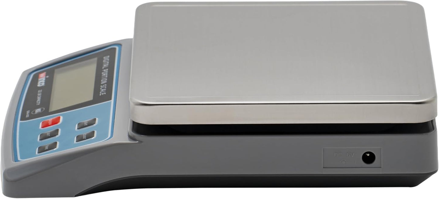 Winco SCAL-D22 Digital 22 Pound Portion Control Scale