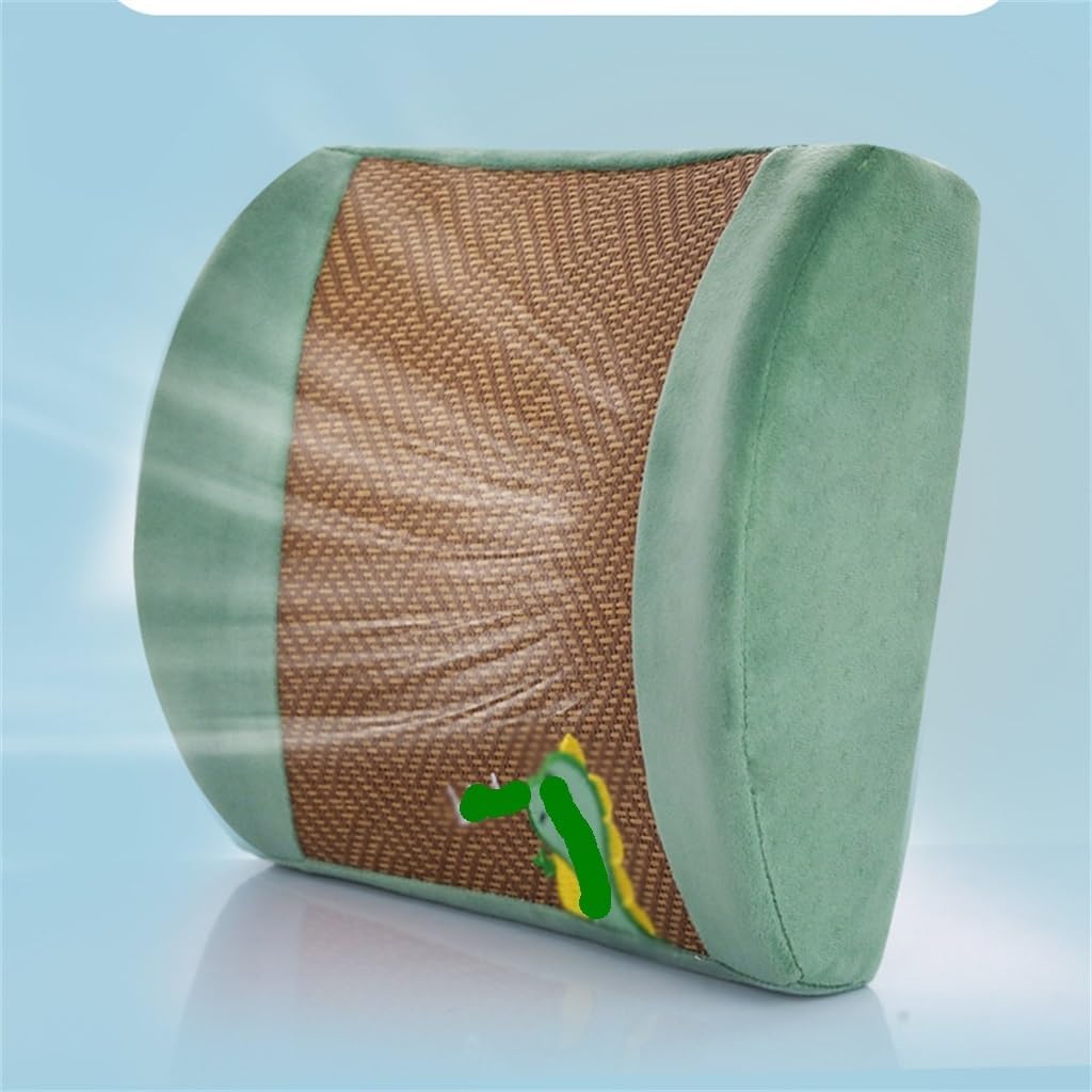 Memory Foam Lumbar Pillow Office Seat Sedentary Cushion Car Back