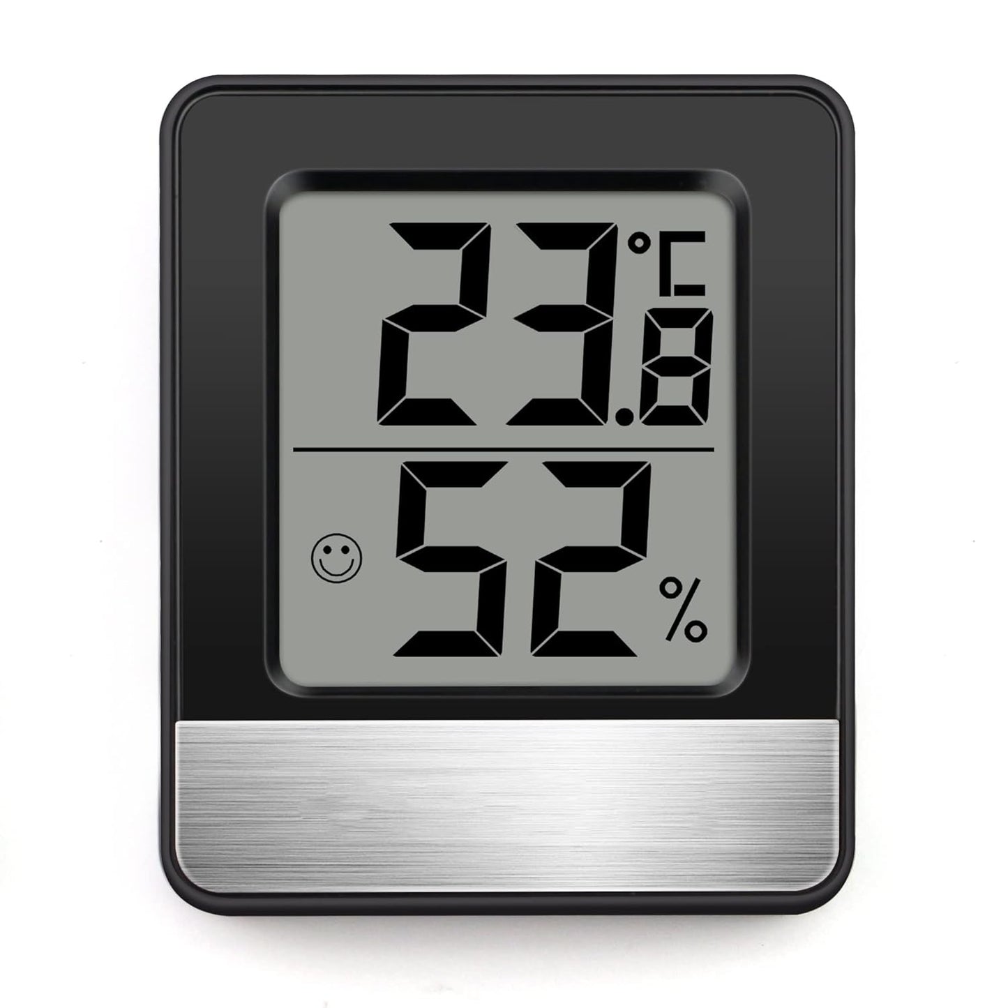 Mini Size Digital Indoor Household Weather Station Thermometer Hygrometer with Two Colors(D)