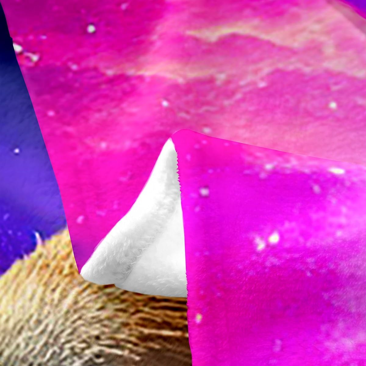 Capybaras Blanket for Kids Teens Travel Sofa Bed, Funny Rodent Animals Fleece Blanket, Cute Pet Capybaras Throw Blanket for Boys Girls, Galaxy Starry Moon Fuzzy Blanket Home Dorm Decor, Queen Size
