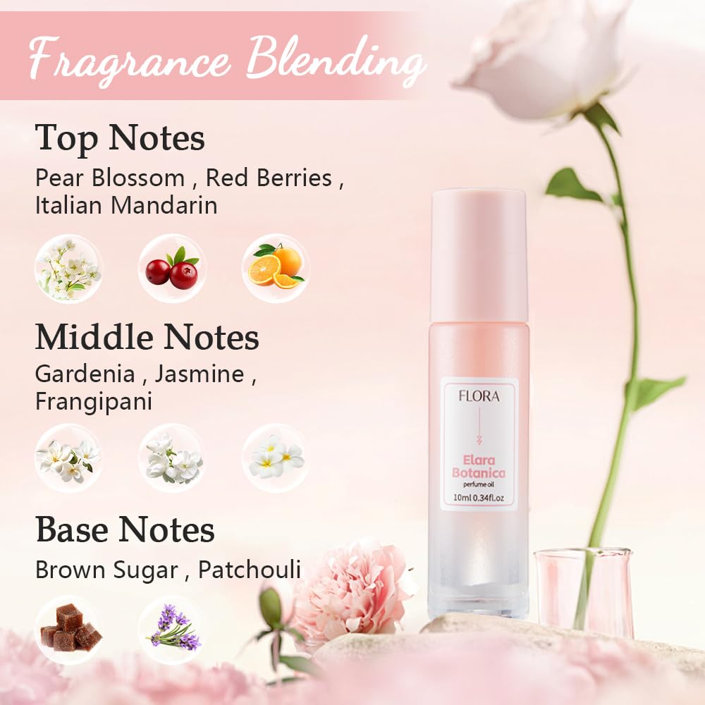 Pheromones Perfumes for Women, Long Lasting Roll On Fragrance Oil, Travel Size Scent for Confidence, Charm & All Day Wear